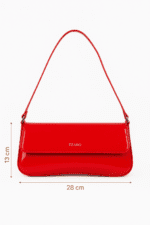 Scarlet Luxe Vegan Leather Handbag for Women - Image 6