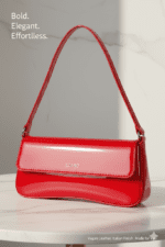 Scarlet Luxe Vegan Leather Handbag for Women - Image 7