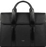 Unisex Premium Vegan Leather Structured Office Tote
